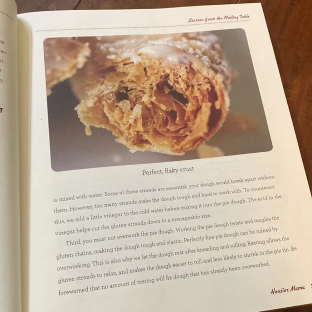The Hoosier Mama Book of Pie Hardcover Cookbook Paula Haney Recipes Techniques